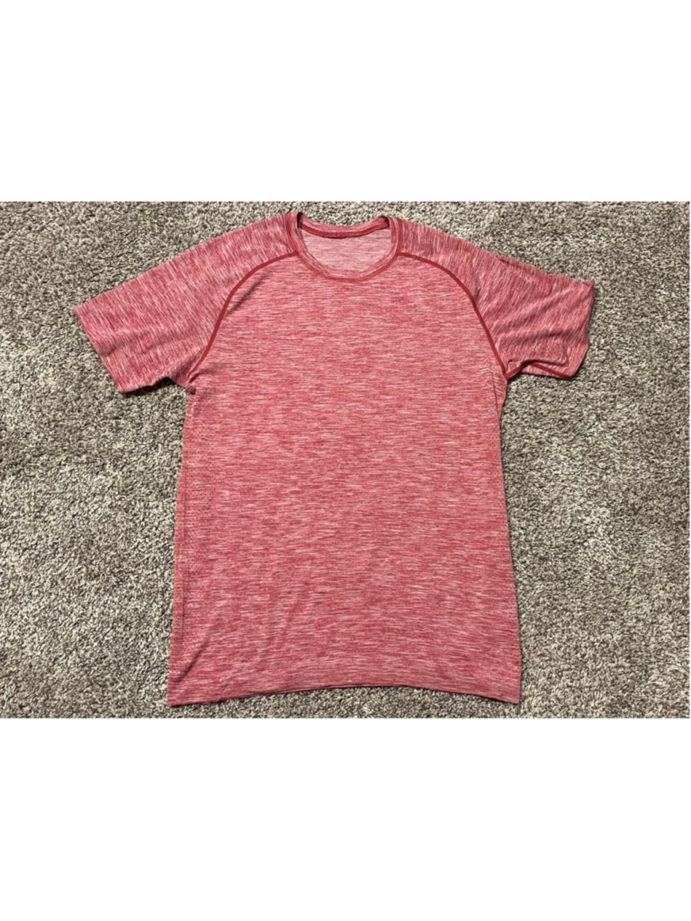 Lululemon Men’s Metal Vent Tech Surge Short Sleeve Tee, Size Medium, GUC